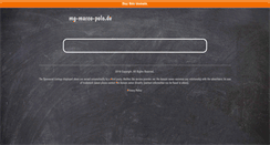 Desktop Screenshot of mg-marco-polo.de